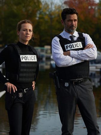 Karine Vanasse and Billy Campbell  - Cardinal